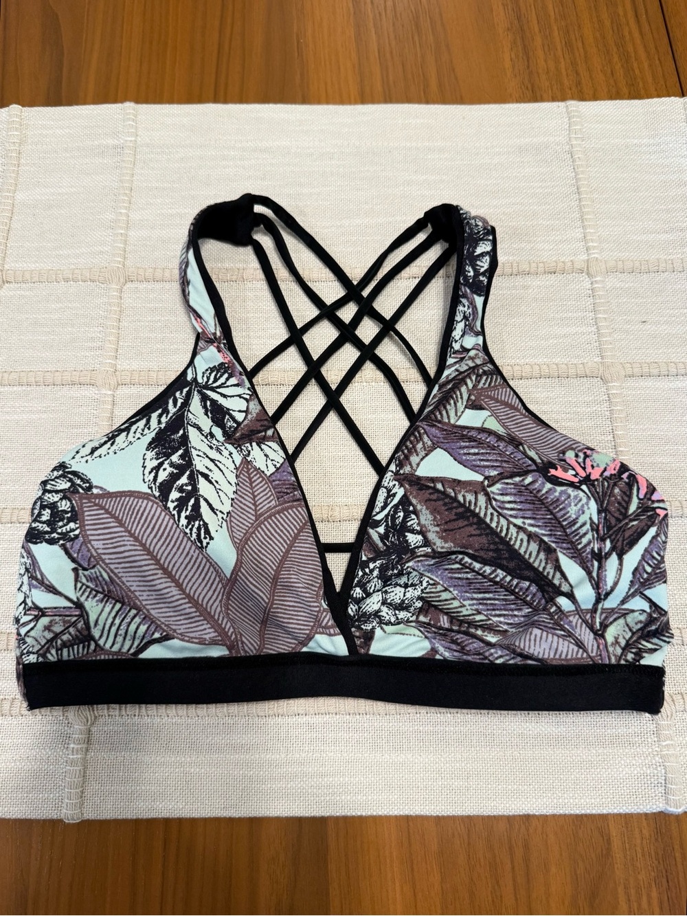 Maaji Reversible Tropical Strappy Bikini Top